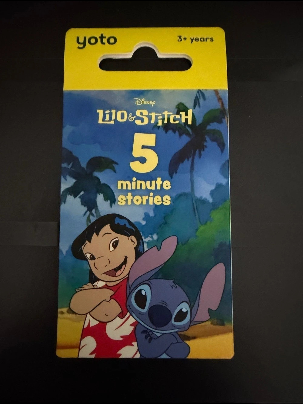 yoto Lilo & Stitch 5 Minute Stories Disney Audio Card Yoto Card